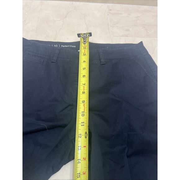 Talbots Size 10 10R The Perfect Chino Pants Navy Blue Pre-Owned0 - Picture 5 of 8